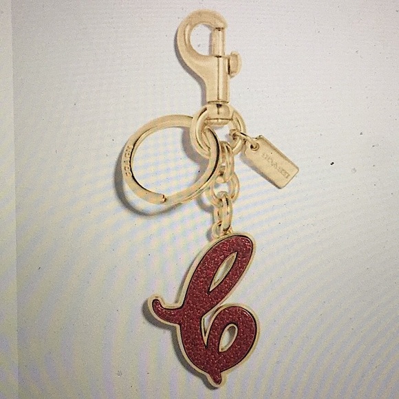 COACH SIGNATURE BAG CHARM (NWT) - Picture 5 of 13